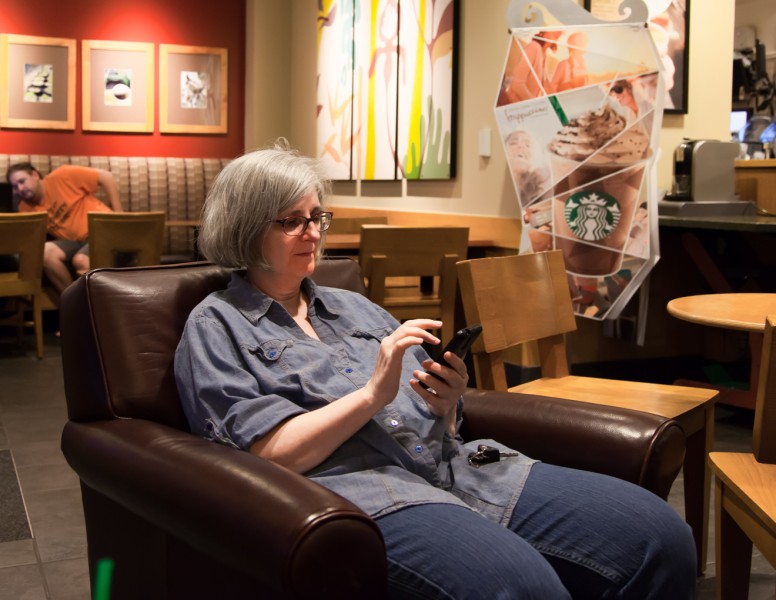 Beth, Starbucks, Cleburne, TX, 2013